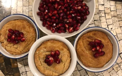 Gluten-free Pomegranate Cupcakes